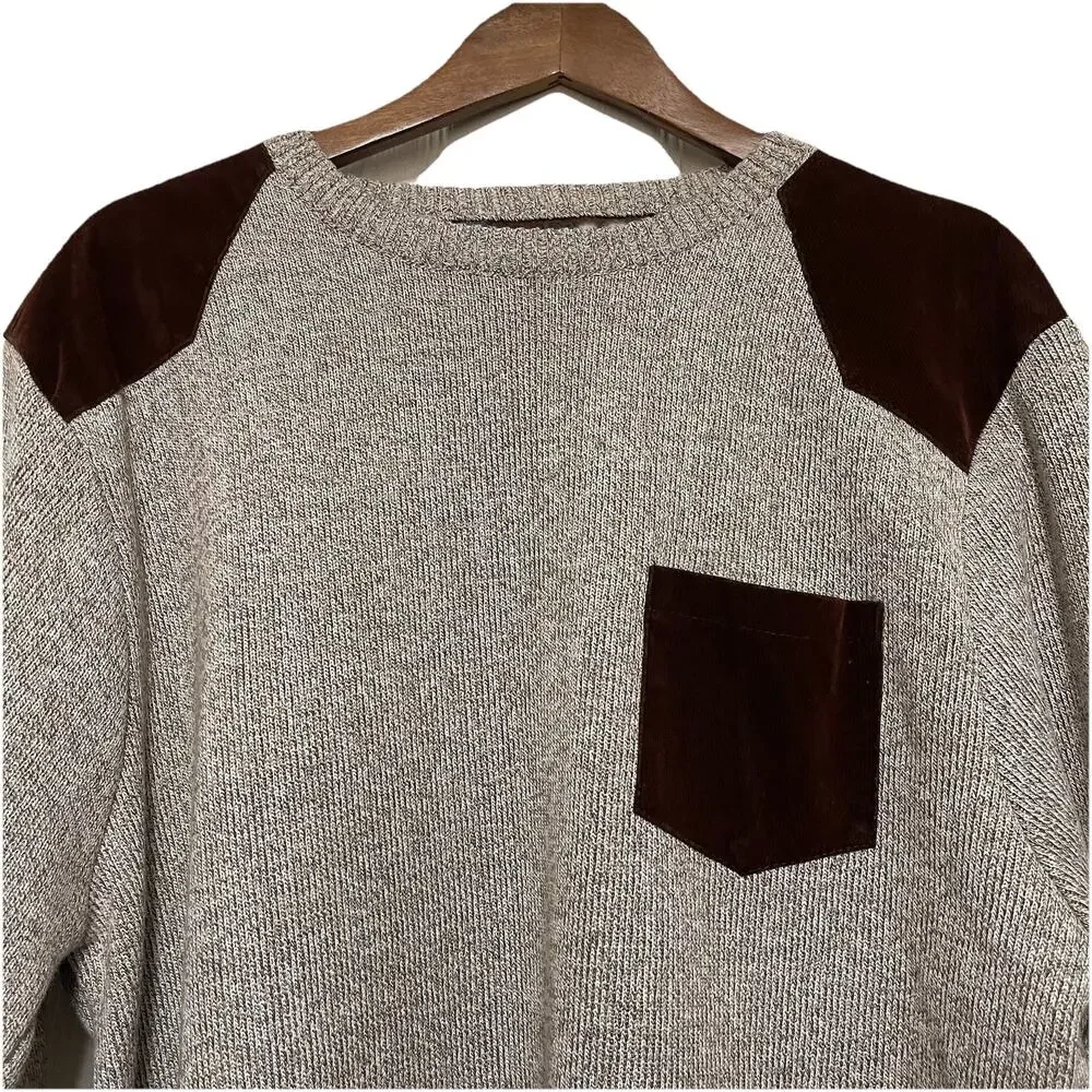 Buffalo‎ David Bitton Fleece Plaid Lined Pullover Jumper Sweater Size XL
